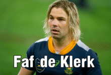 Faf de Klerk – The Fearless Scrum-Half Who Changed World Rugby